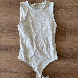KWOMENS ABERCROMBIE One-Piece Bodysuit in Light Gray